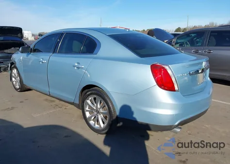 2009 Lincoln Mks z USA, uszkodzony, nr VIN 1LNHM93RX9G605231